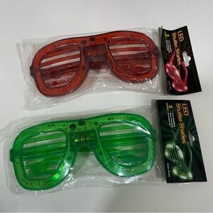 LED Shutter Shades Glasses